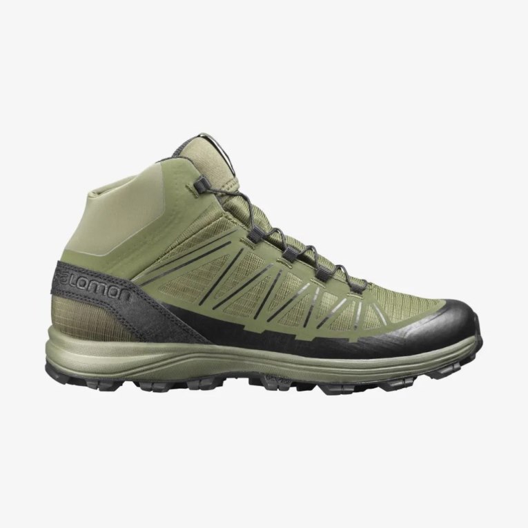 Salomon Speed Assault Men\'s Tactical Boots Olive | CA 54V28